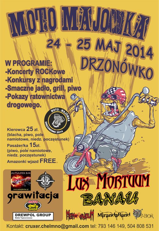 Drzonówko impreza motocyklowa